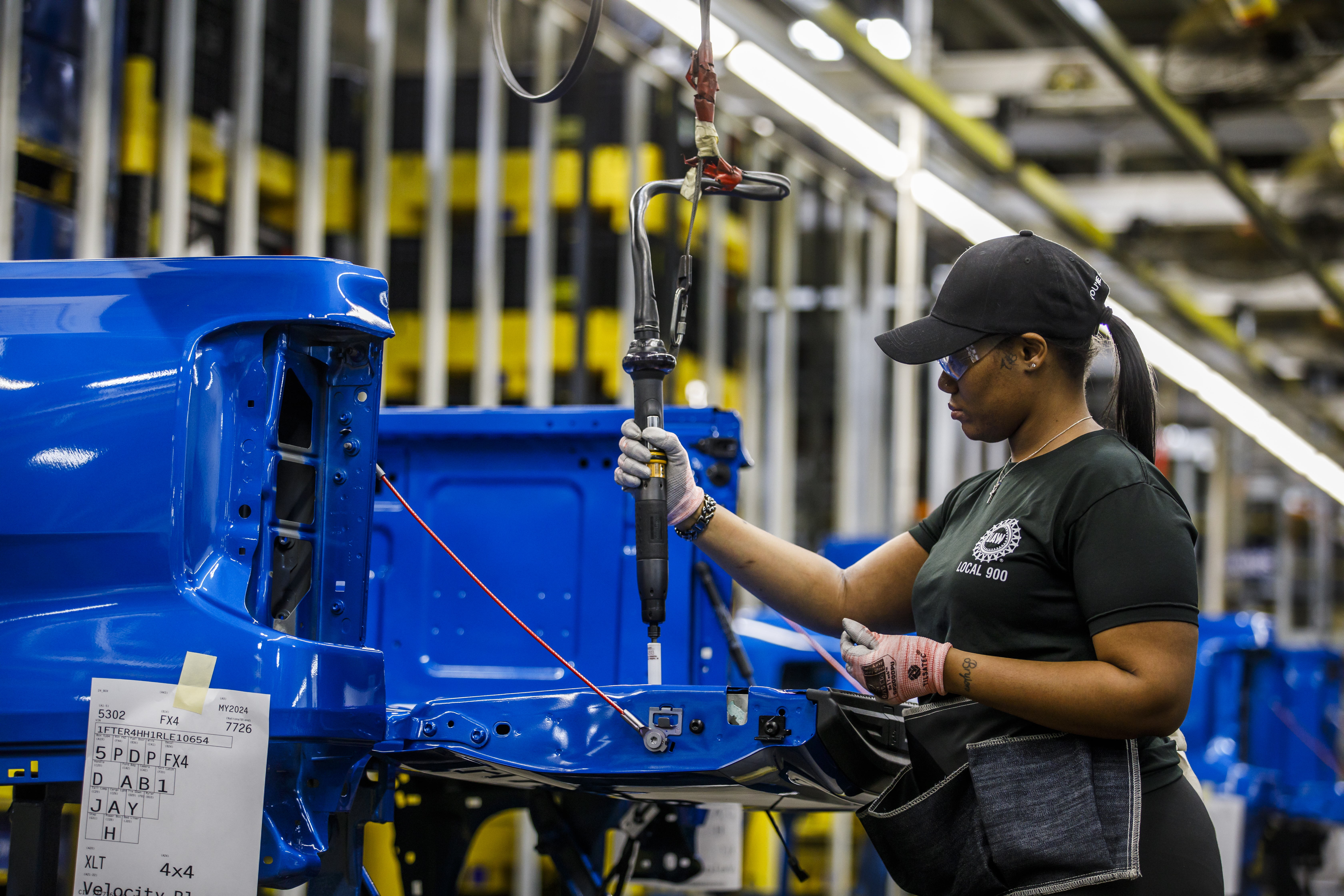 Assembling a Ranger at Ford’s Michigan Assembly Plant.